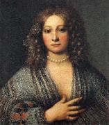 Girolamo Forabosco Portrait of a Woman oil painting reproduction